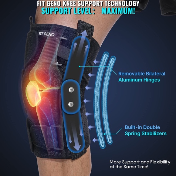 New in Box - 3-in-1 Hinged Knee Brace (Size Regular) - Picture 5 of 5